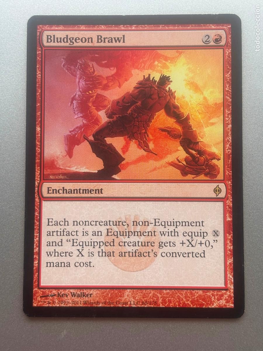 Trading cards: MAGIC THE GATHERING - BLUDGEON BRAWL ( NEW PHYREXIA ) - Foto 1