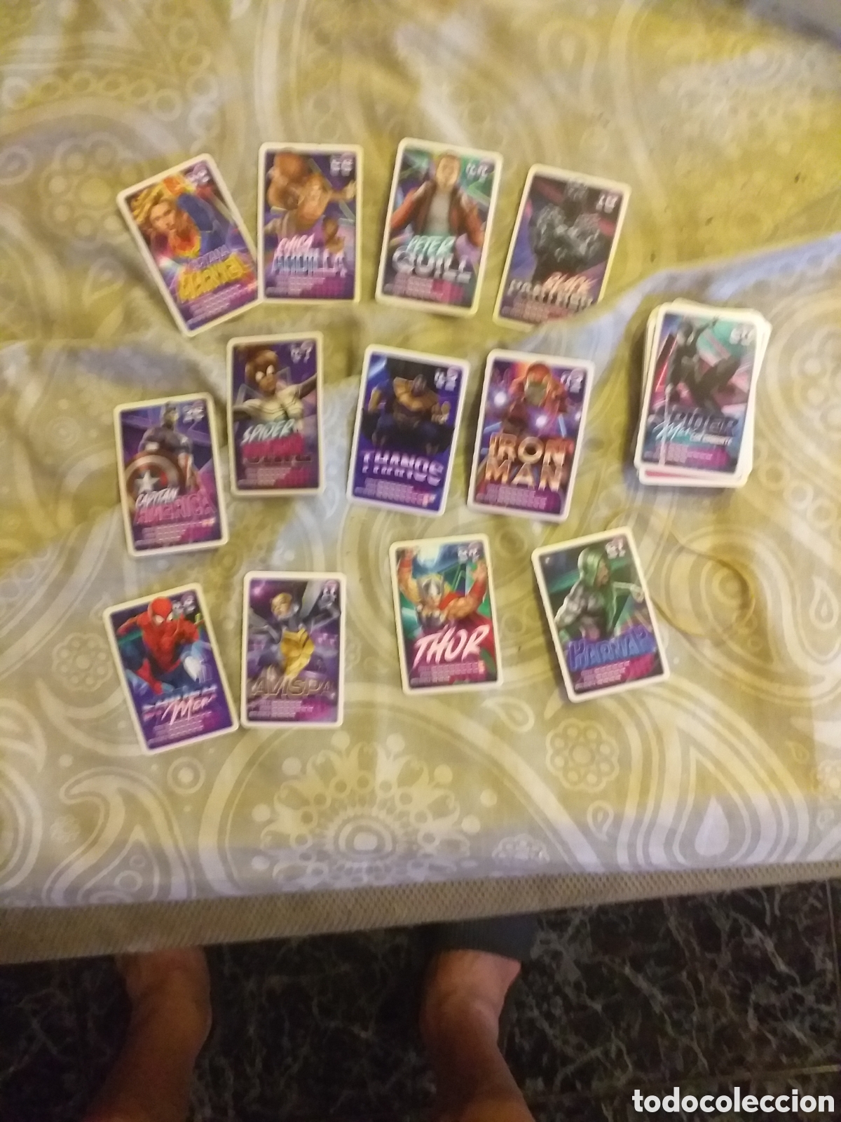 Trading cards: Lote de 52 cartas marvel/carrefour - Foto 2