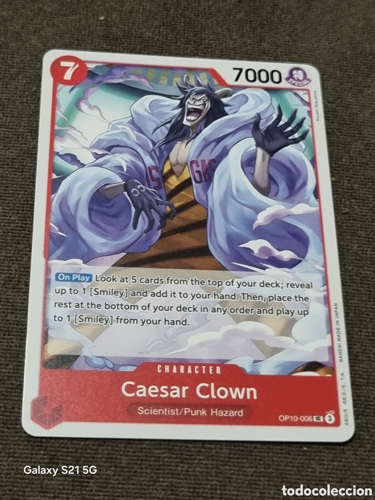 Trading cards: CARTA ONE PIECE - CAESAR CLOW OP10-006 - Foto 1
