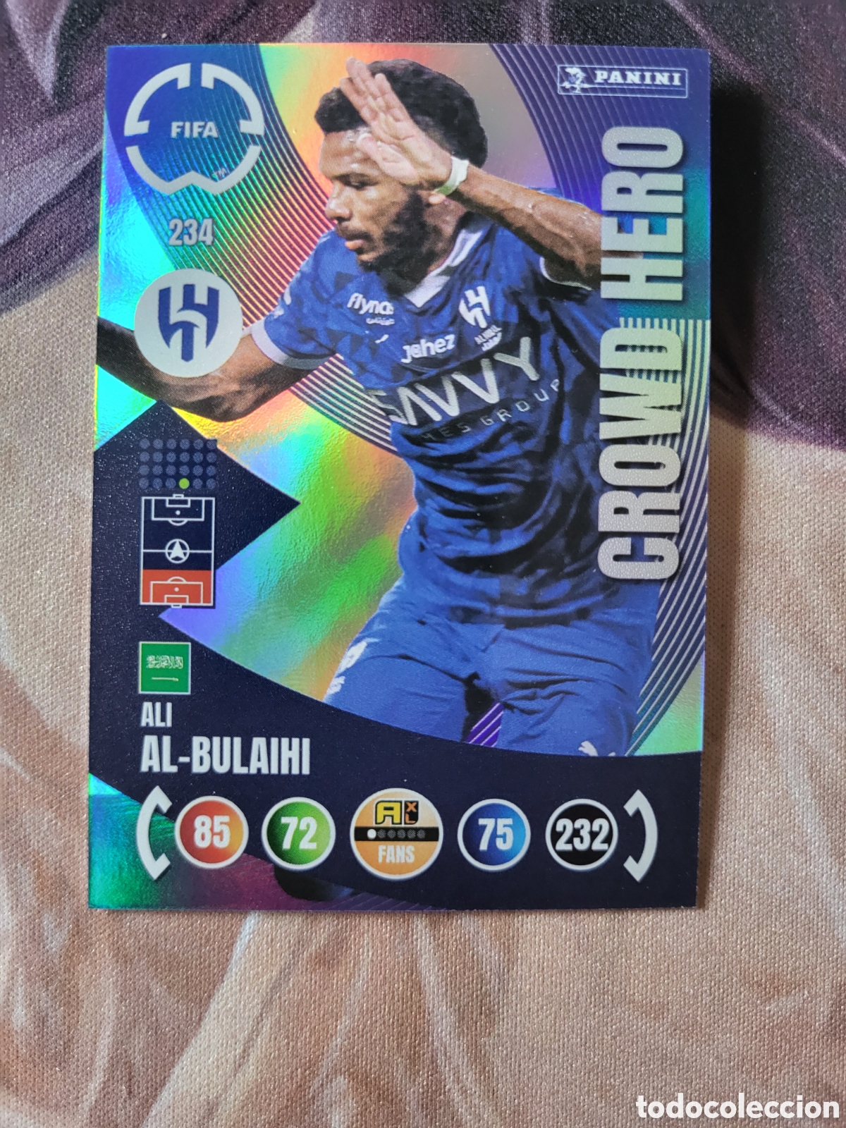 Trading cards: 234 Ali Al-Bulaihi Crowd Hero / FIFA Club World Cup 2025
