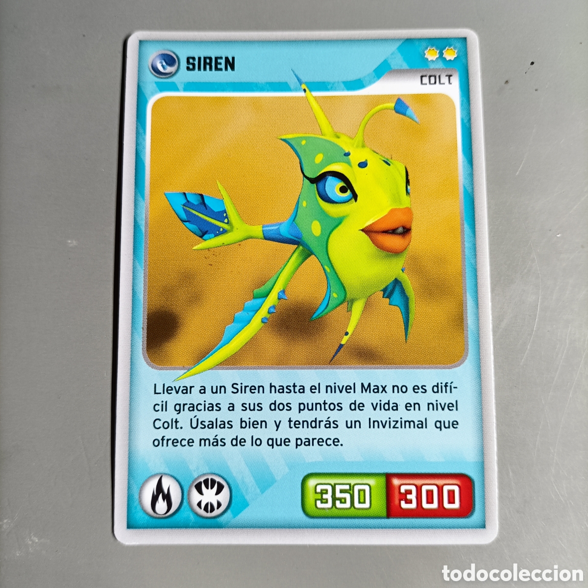 Trading cards: CARTA PANINI. INVIZIMALS 2013. №236 SIREN