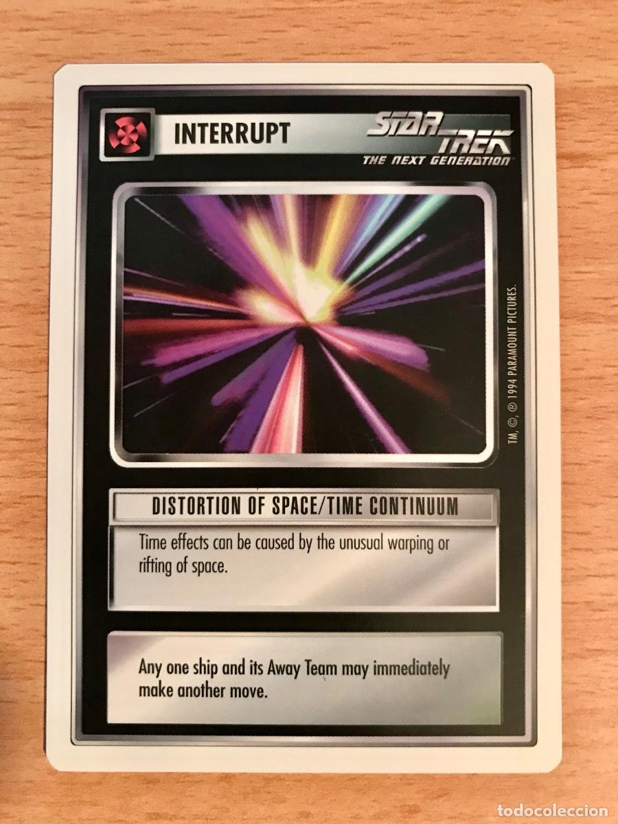 Trading Cards: Star Trek CCG - Premiere Unlimited &lsquo;94 - Distortion of Space/Time Continuum