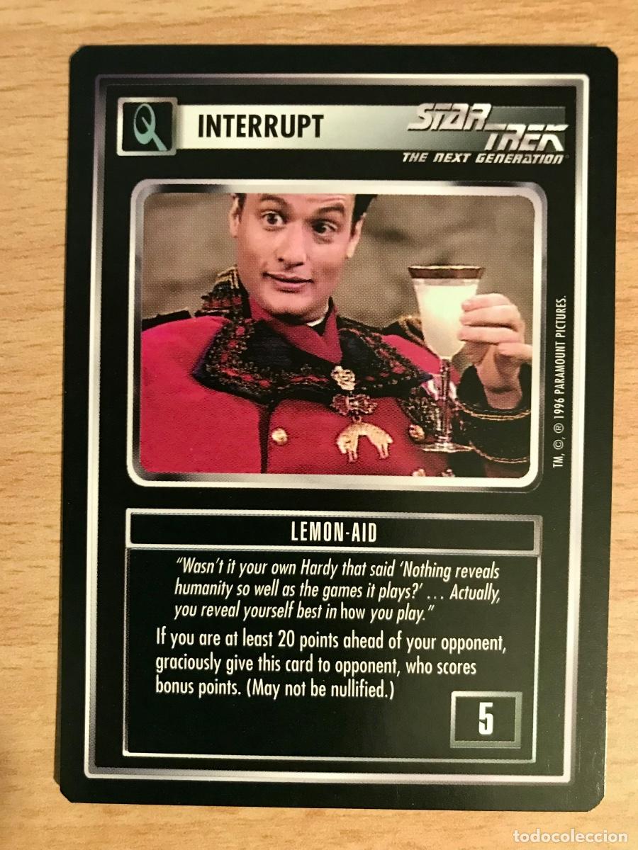Trading cards: Star Trek - Q-Continuum - Lemon-Aid - Foto 1