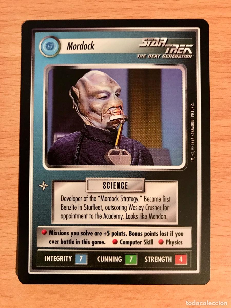 Trading cards: Star Trek - Q-Continuum - Mordock - Foto 1