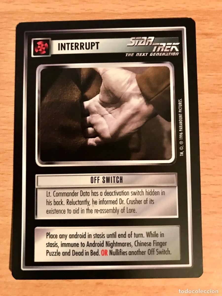 Trading cards: Star Trek - Q-Continuum - Off Switch - Foto 1