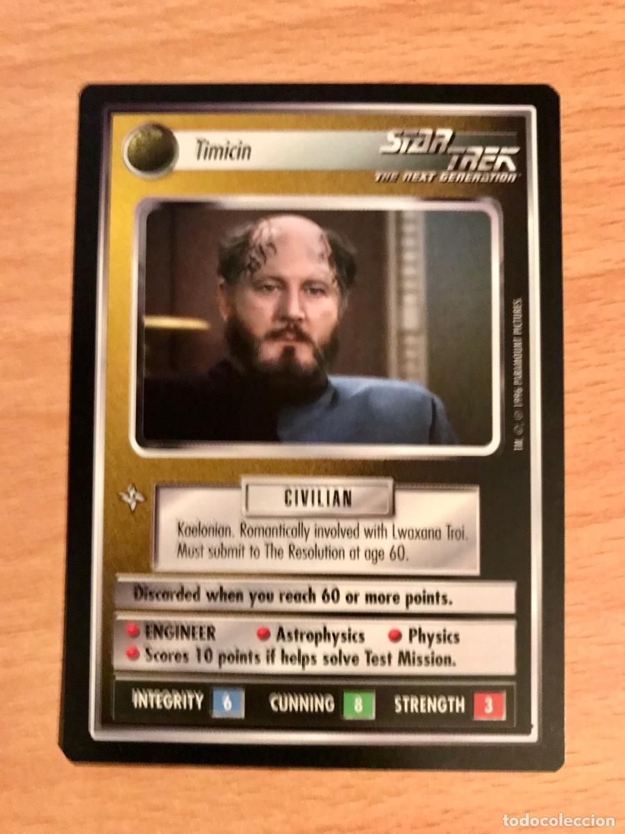Trading cards: Star Trek - Q-Continuum - Timicin - Foto 1