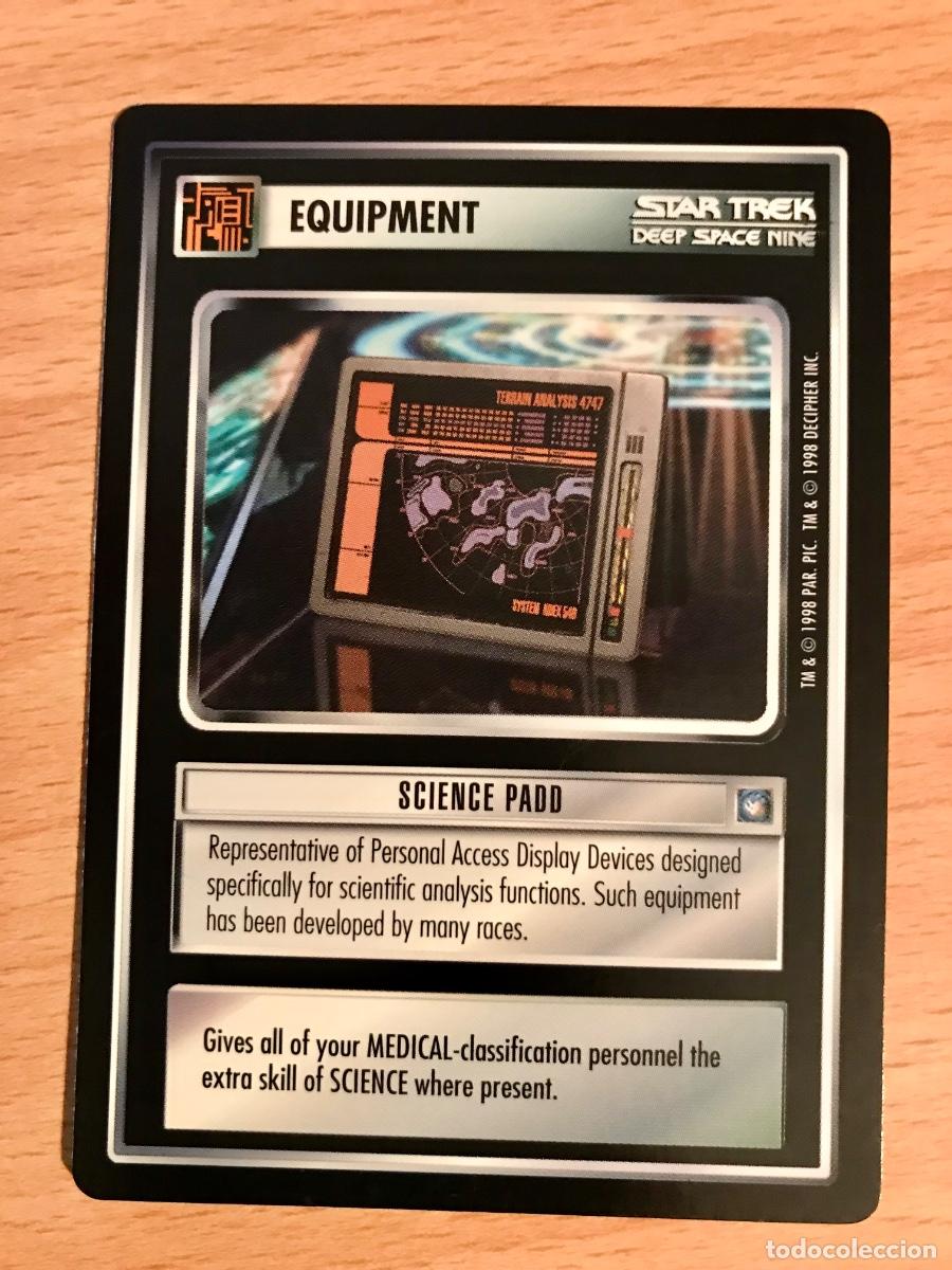 Trading cards: Star Trek - Deep Space Nine - Science PADD - Foto 1