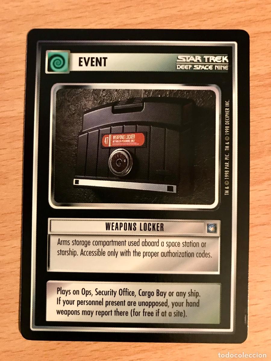 Trading cards: Star Trek - Deep Space Nine - Weapons Locker - Foto 1