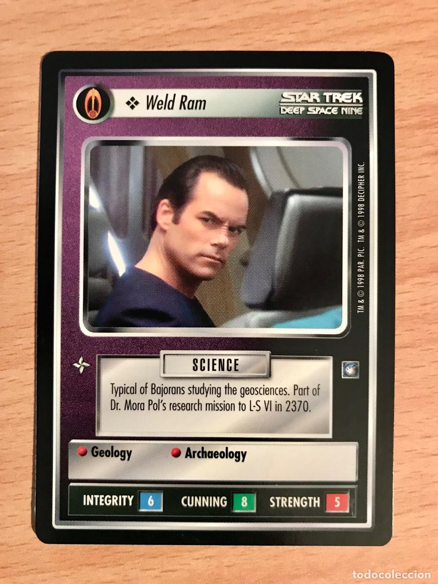 Trading cards: Star Trek - Deep Space Nine - Weld Ram - Foto 1