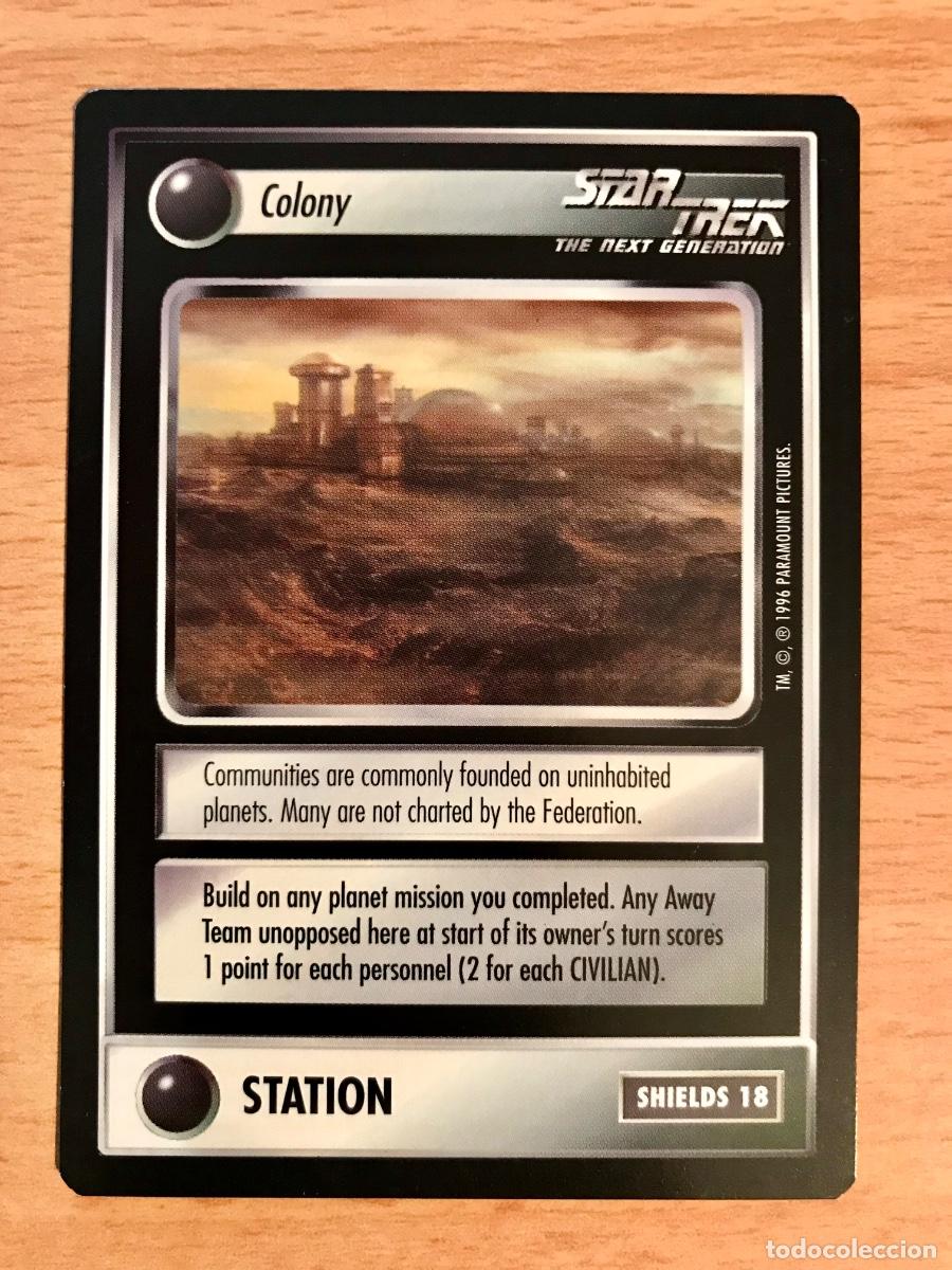 Trading cards: Star Trek - Q-Continuum - Colony - Foto 1