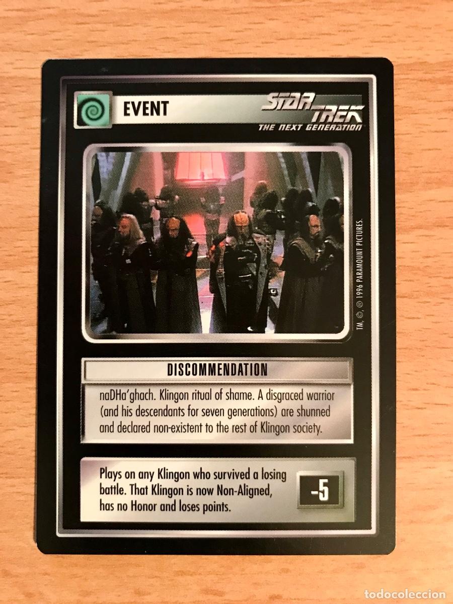 Trading cards: Star Trek - Q-Continuum - Discommendation - Foto 1