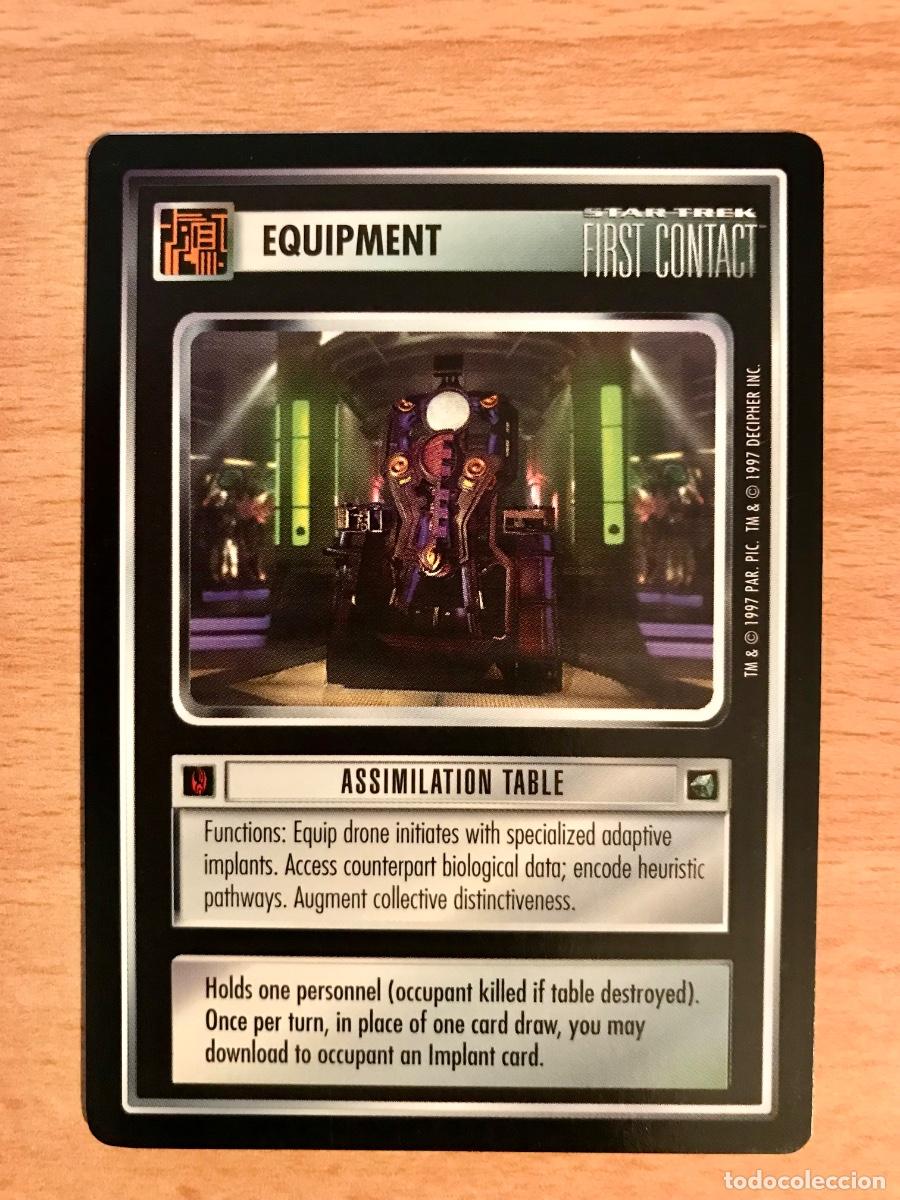 Trading cards: Star Trek - First Contact - Assimilation Table - Foto 1