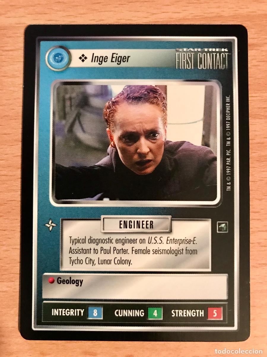 Trading cards: Star Trek - First Contact - Inge Einer - Foto 1