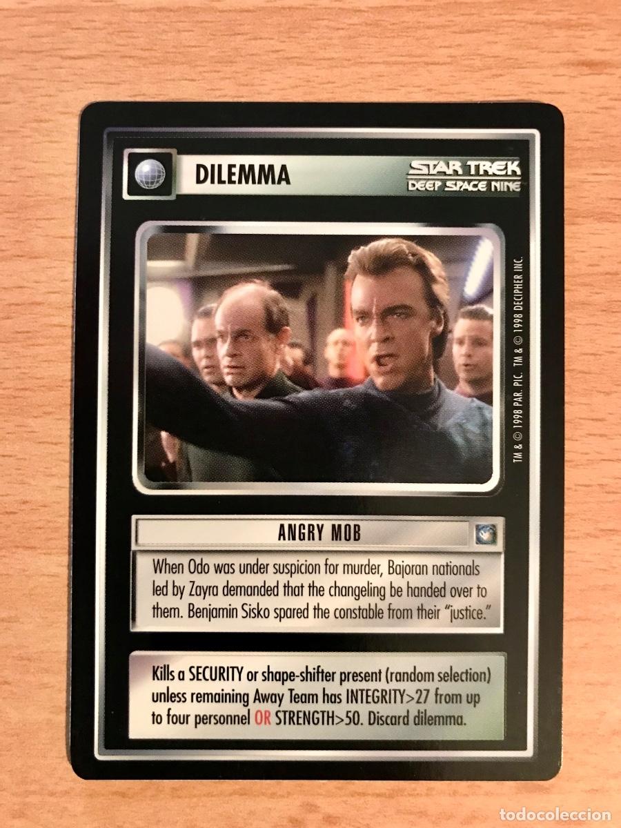 Trading cards: Star Trek - Deep Space Nine - Angry Mob - Foto 1