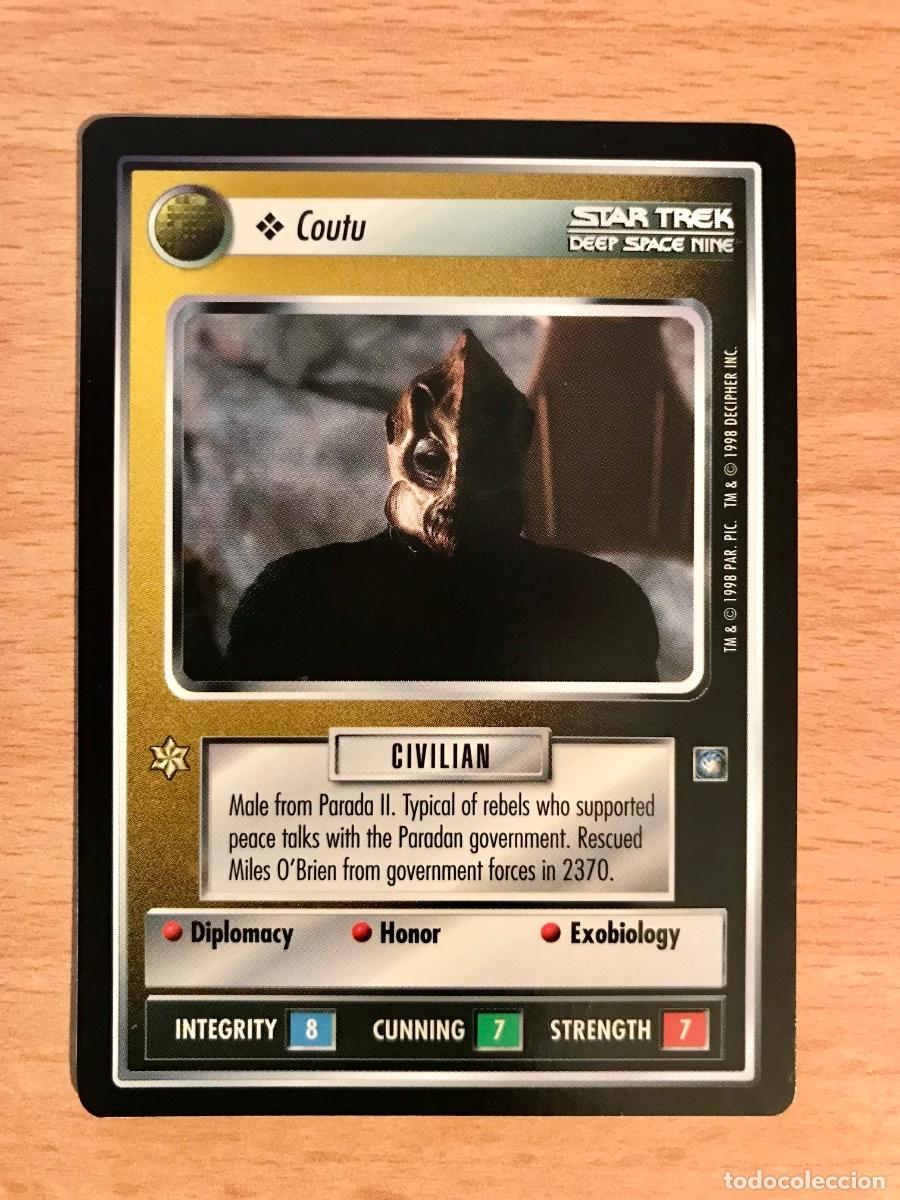 Trading cards: Star Trek - Deep Space Nine - Coutu - Foto 1