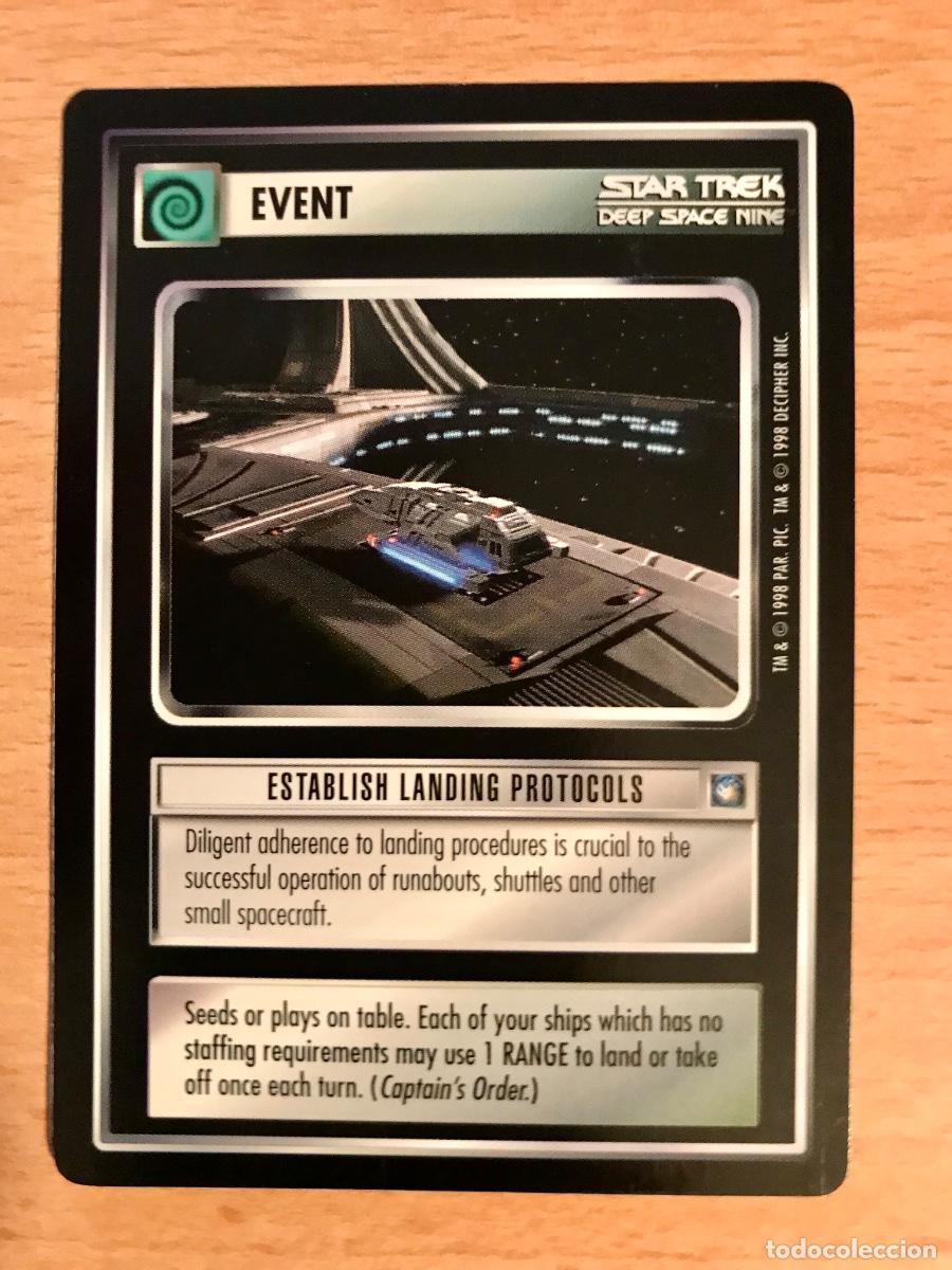 Trading cards: Star Trek - Deep Space Nine - Establish Landing Protocols - Foto 1