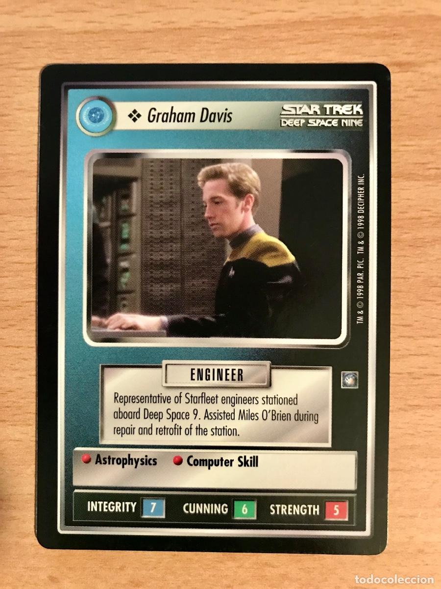 Trading cards: Star Trek - Deep Space Nine - Graham Davis - Foto 1