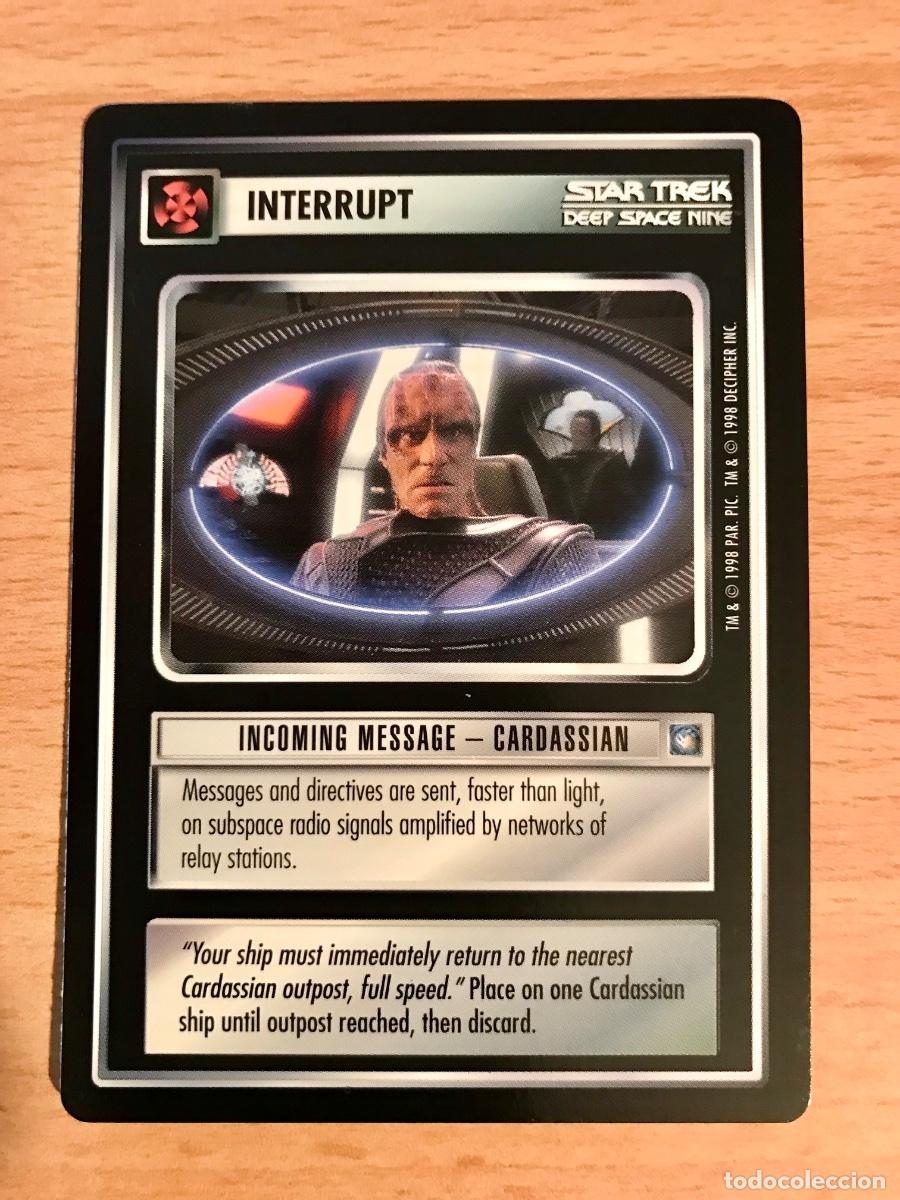 Trading cards: Star Trek - Deep Space Nine - Incoming Message: Cardassian - Foto 1