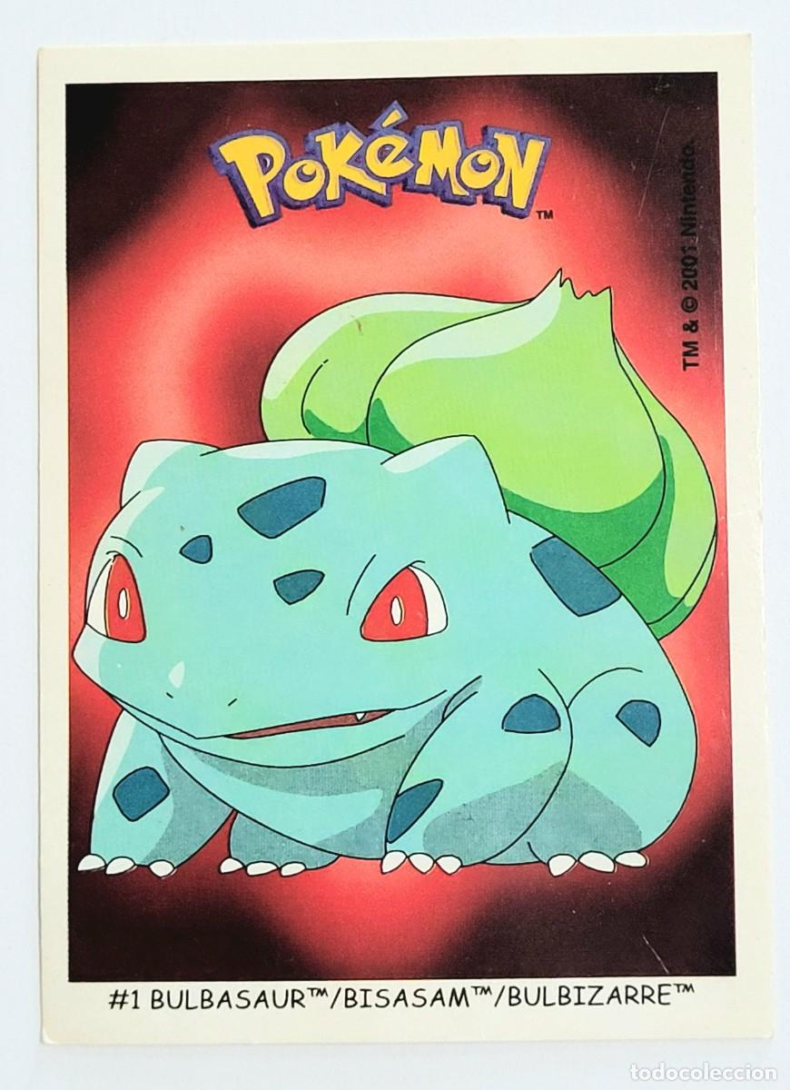 Trading cards: CROMO DE POKEMON. 1 BULBASAUR - Foto 1