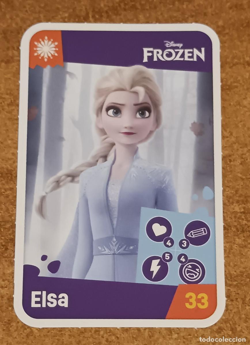 Trading Cards: Disney-33-Elsa-Carrefour-2025.