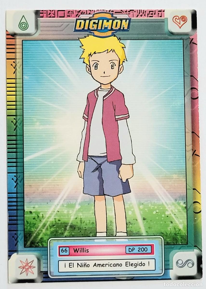 Trading cards: CROMO DIGIMON WILLIS EL NI&Ntilde;O AMERICANO ELEGIDO - Foto 1