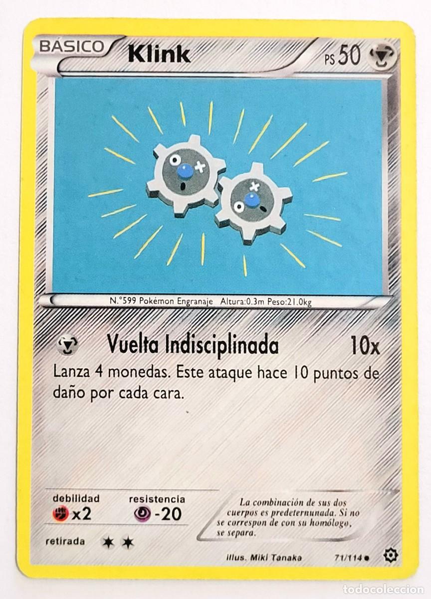 Trading cards: CARTA DE POKEMON. KLINK - Foto 1