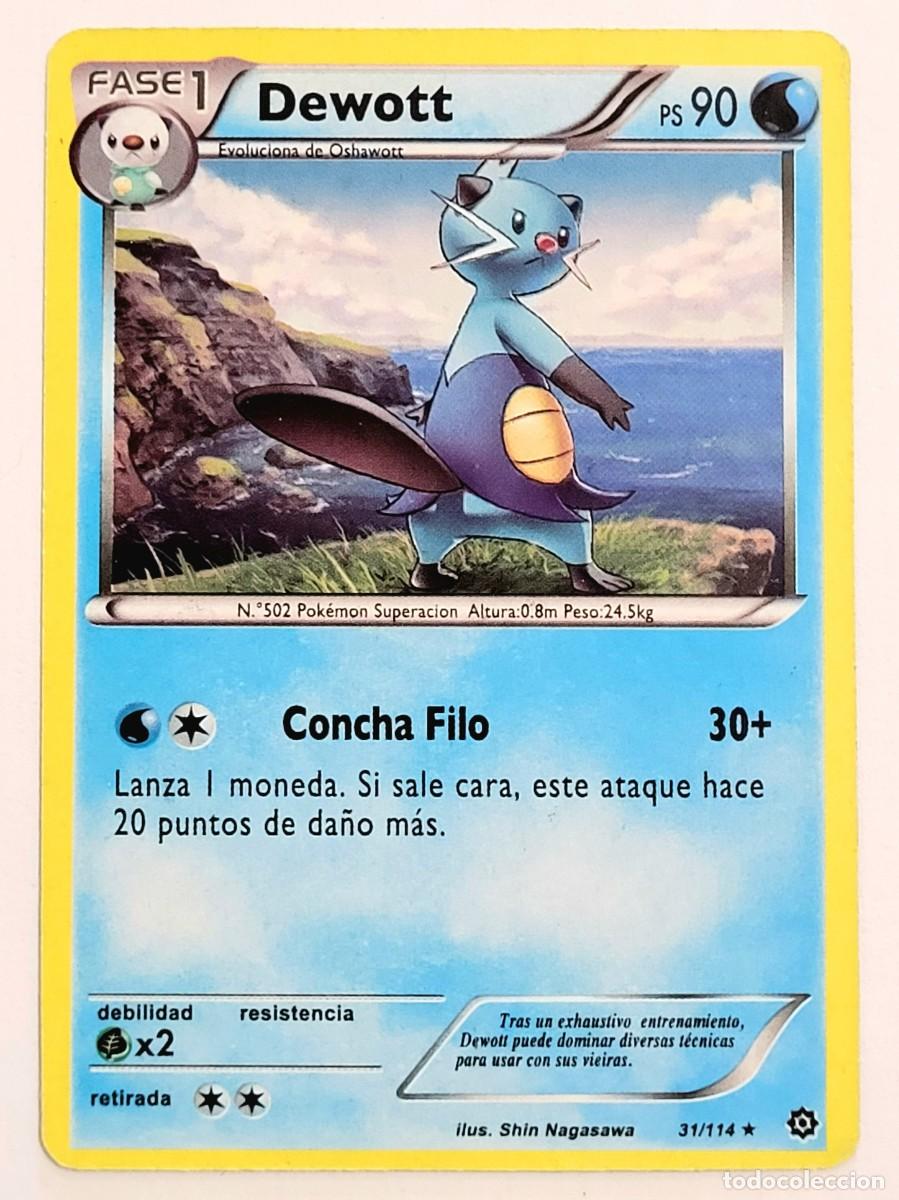 Trading cards: CARTA DE POKEMON. DEWOTT - Foto 1