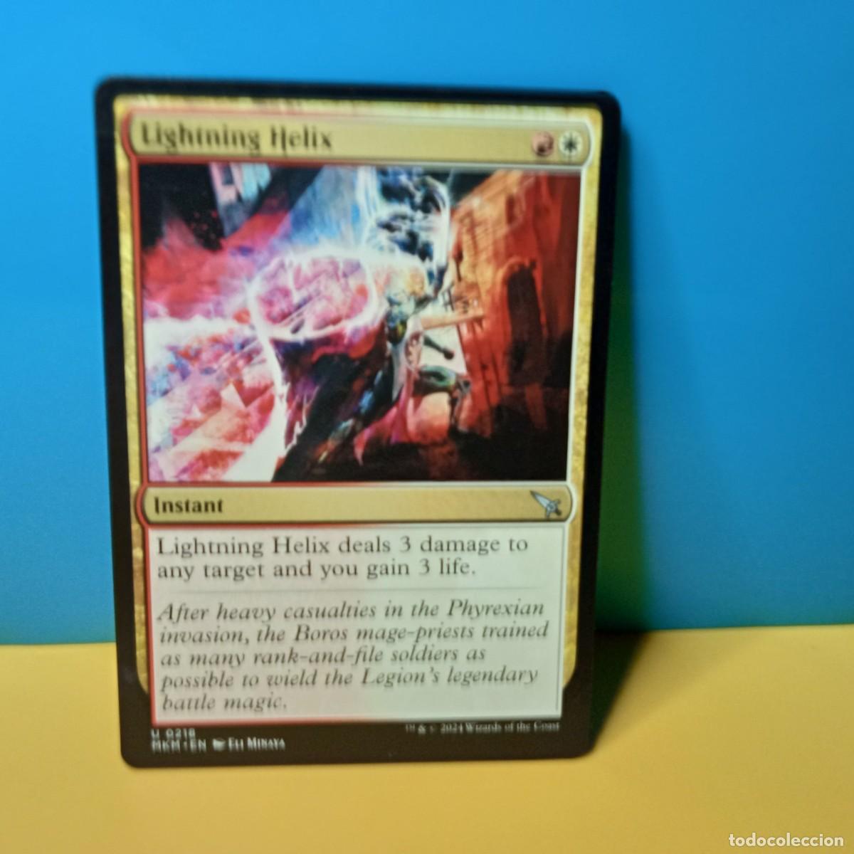 Trading cards: MAGIC THE GATHERING : H&Eacute;LICE DE RELAMPAGOS (REMOVAL) - Foto 1