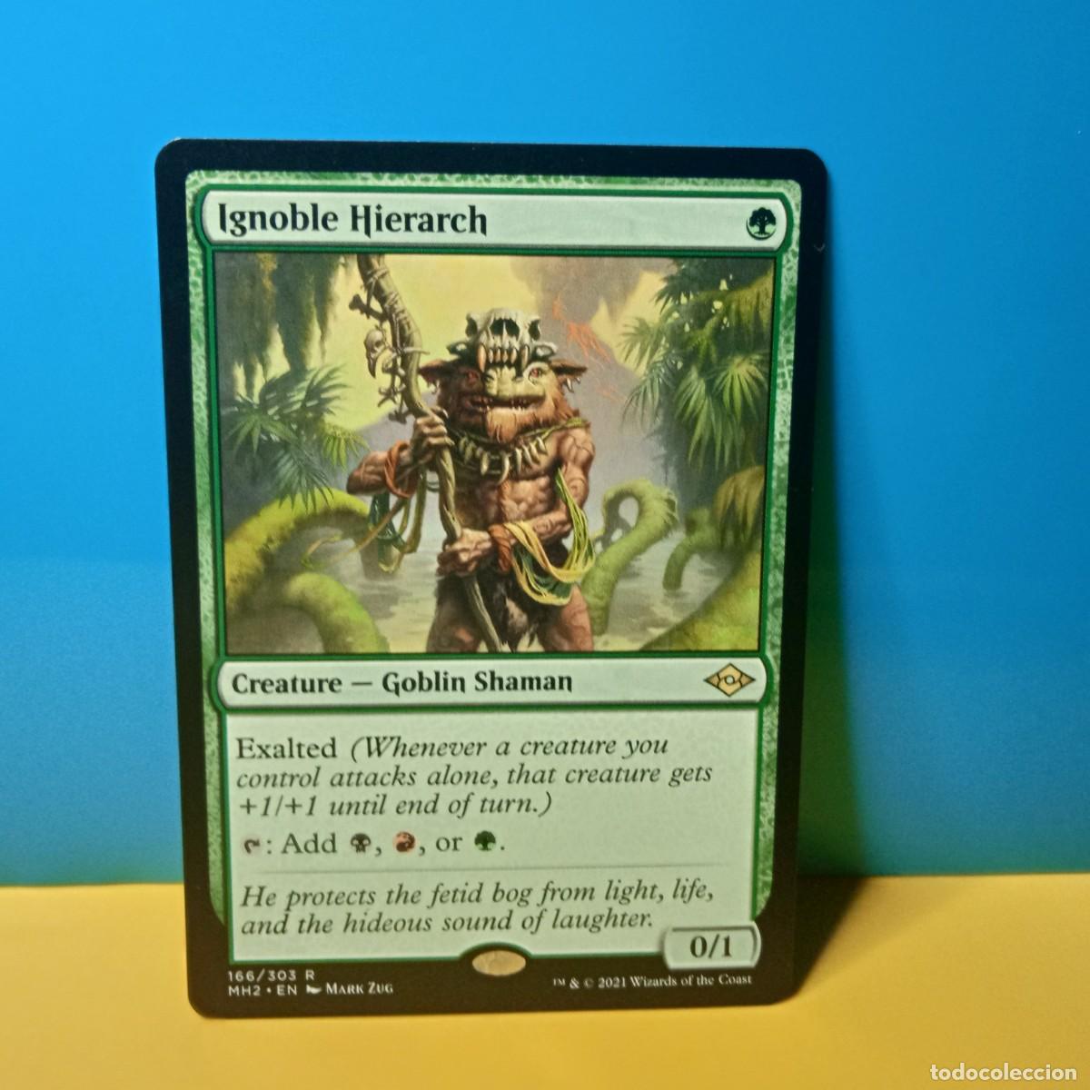 Trading cards: MAGIC THE GATHERING : JERARCA INNOBLE ( GOBLIN ) - Foto 1