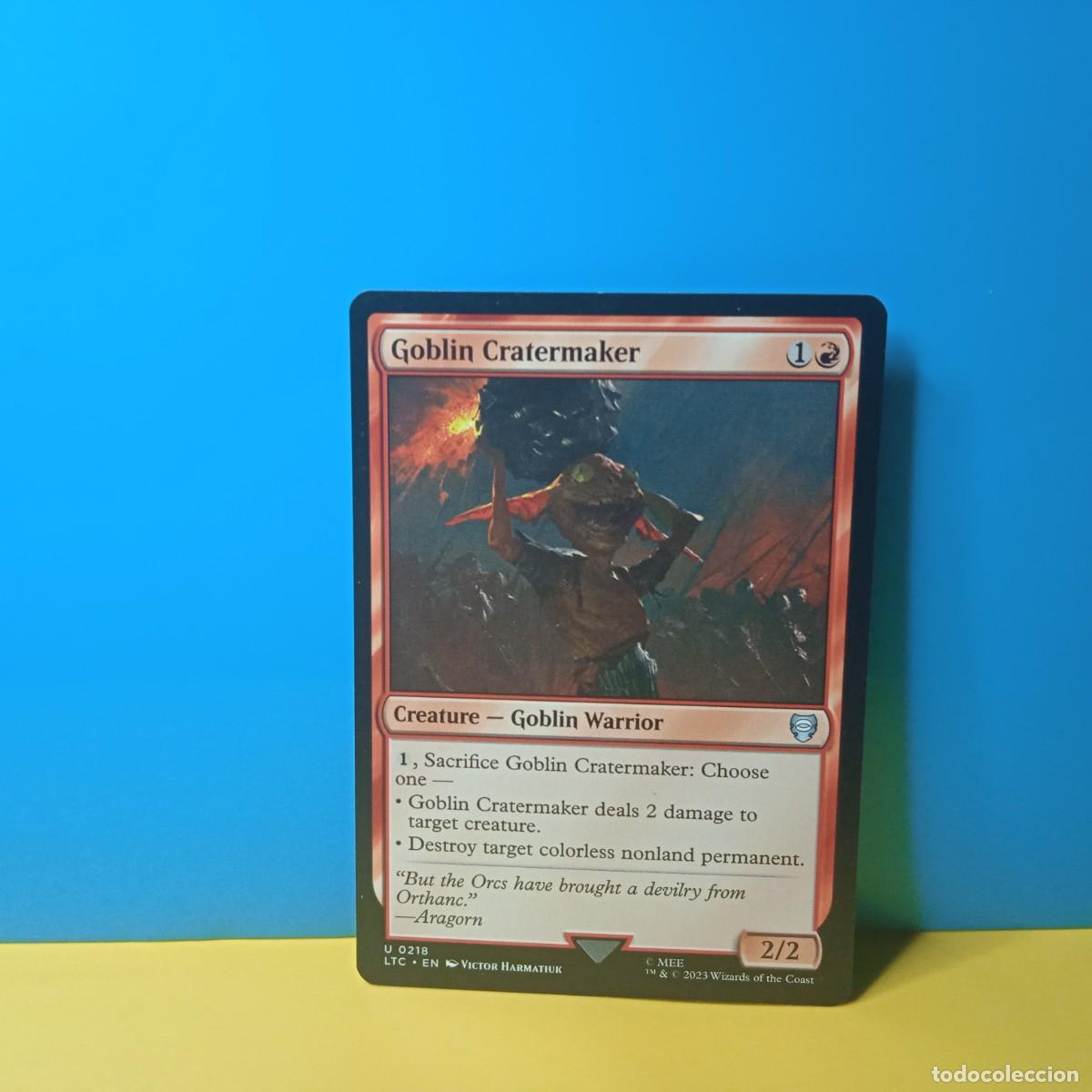 Trading cards: MAGIC THE GATHERING : TRASGO DINAMITERO ( GOBLIN ) - Foto 1