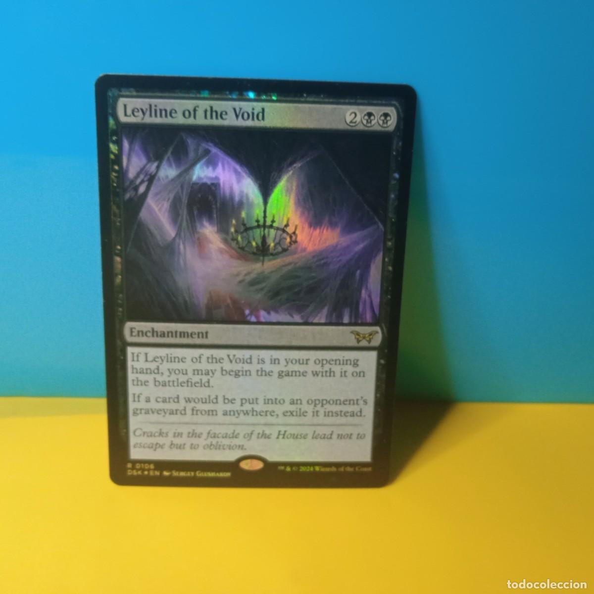 Trading cards: MAGIC THE GATHERING : L&Iacute;NEA M&Iacute;STICA DEL VAC&Iacute;O (REMOVAL) - Foto 1