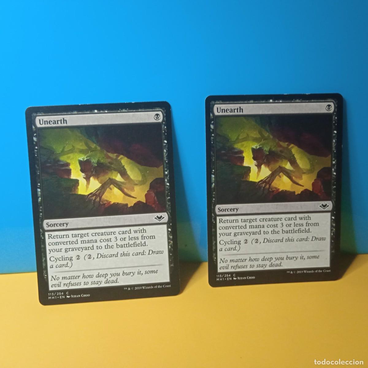 Trading cards: MAGIC THE GATHERING : PAREJA, DESENTERRAR ( REANIMATOR ) - Foto 1