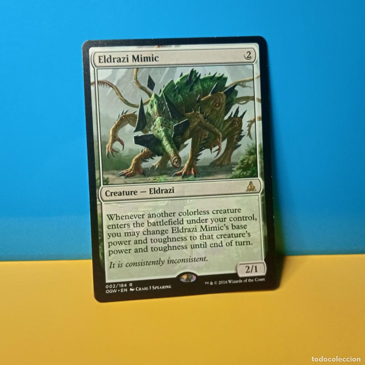Trading cards: MAGIC THE GATHERING : MIMICO ELDRAZI ( ELDRAZI ) - Foto 1