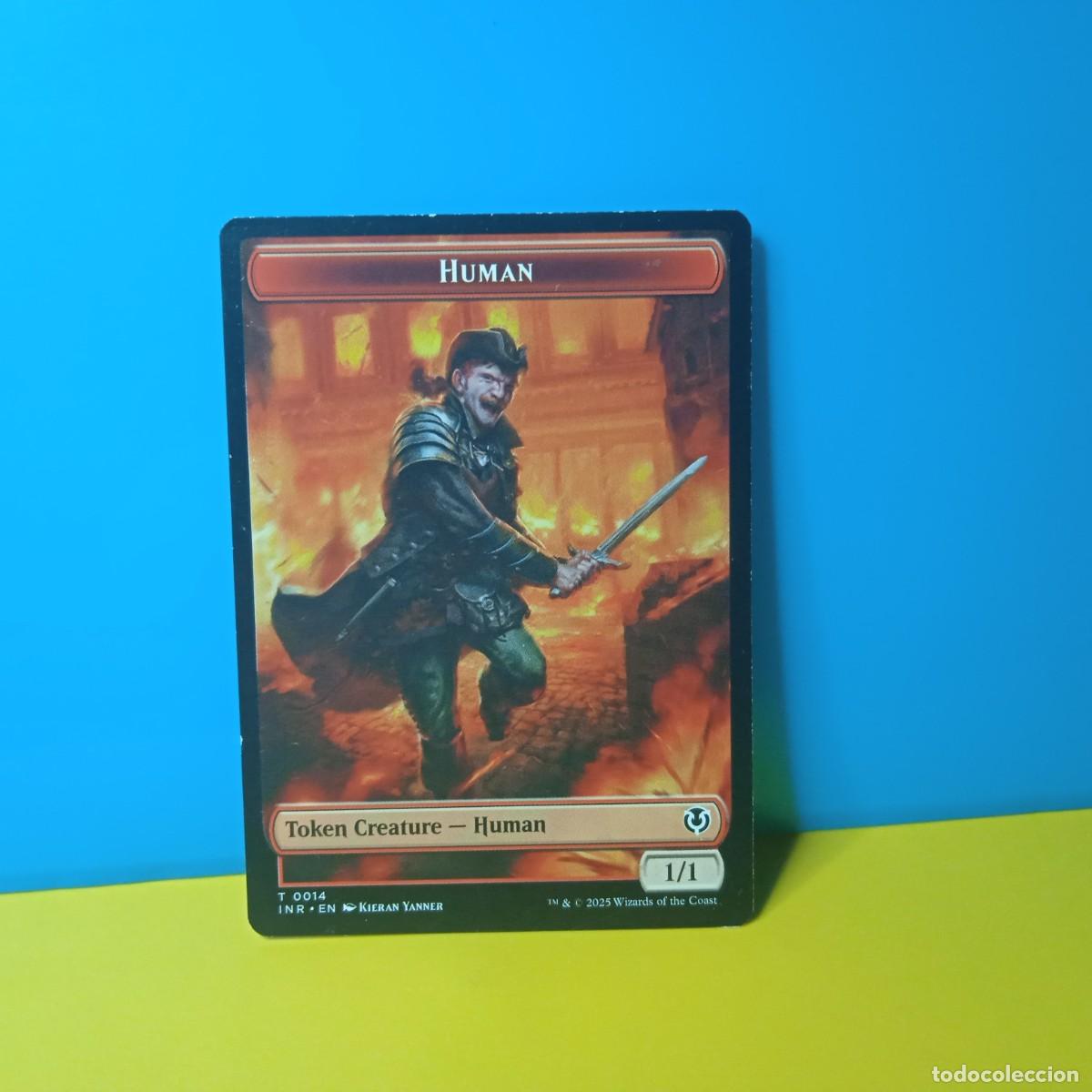 Trading cards: MAGIC THE GATHERING : HUMANO // ELEMENTAL ( TOKEN ) - Foto 1