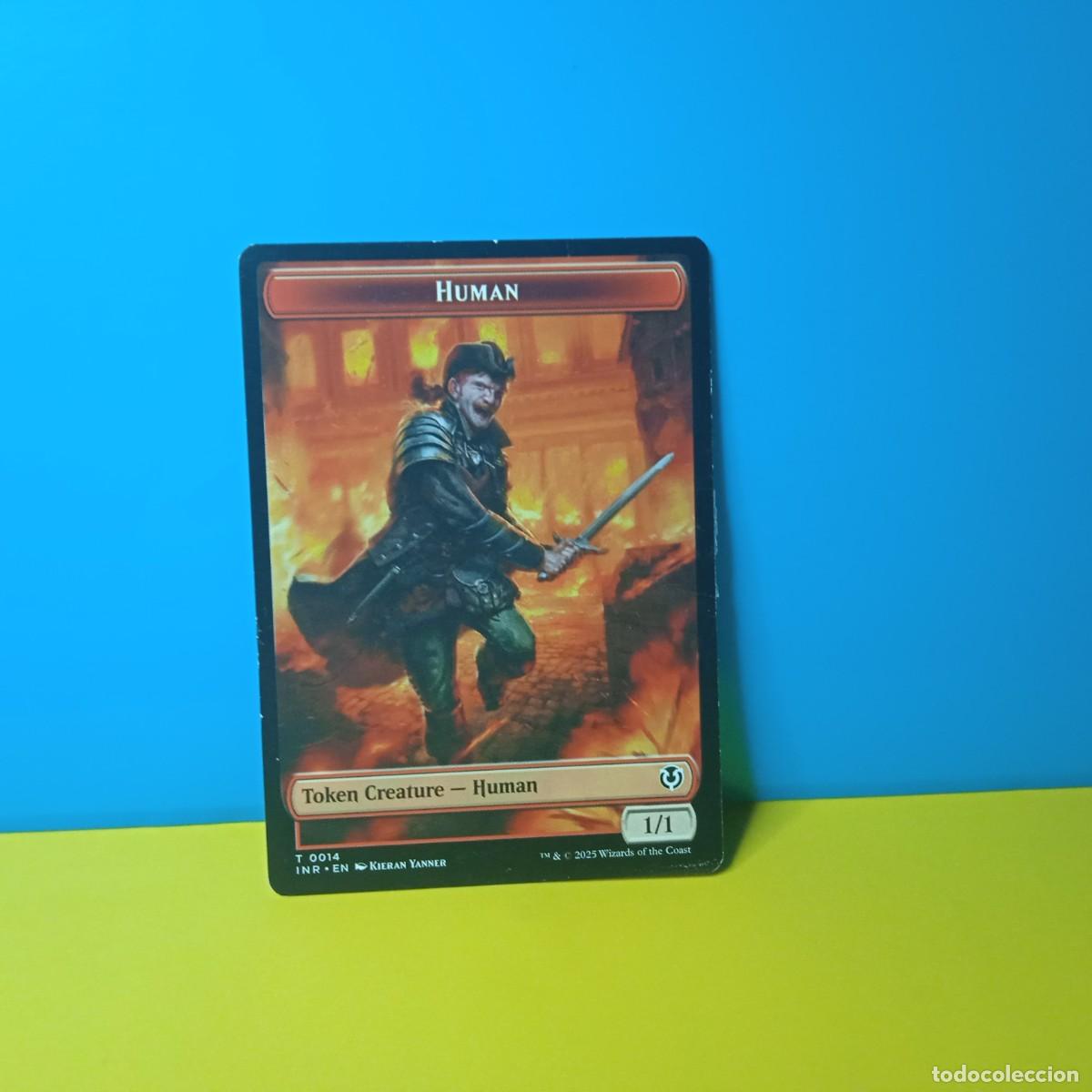 Trading cards: MAGIC THE GATHERING : HUMANO // ELEMENTAL ( TOKEN ) - Foto 1