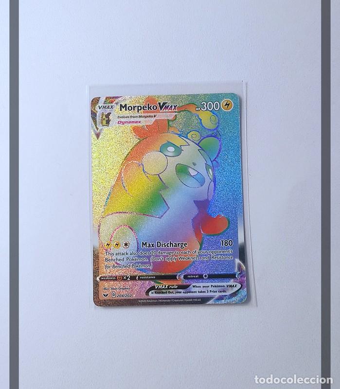 Trading cards: Morpeko Vmax 204/202 SSH Pokemon ENG-NM - Foto 1