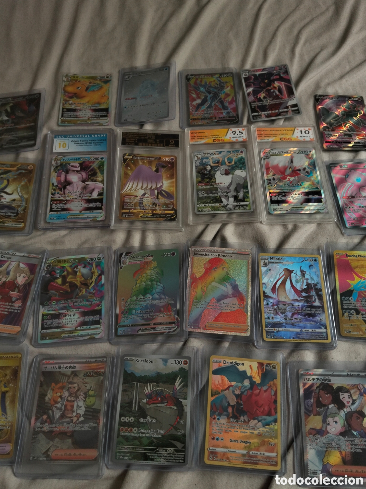 Trading cards: Lote de Pok&eacute;mon con 4 cartas gradeadas - Foto 4