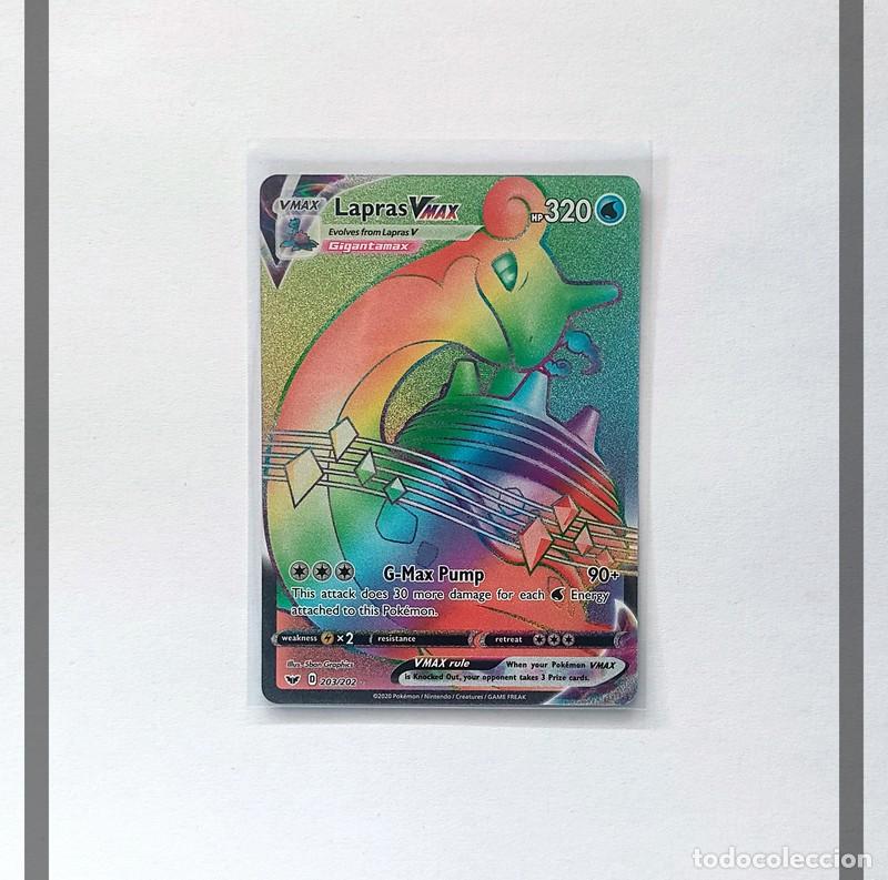 Trading cards: Lapras Vmax 203/202 SSH Pokemon ENG-NM - Foto 1