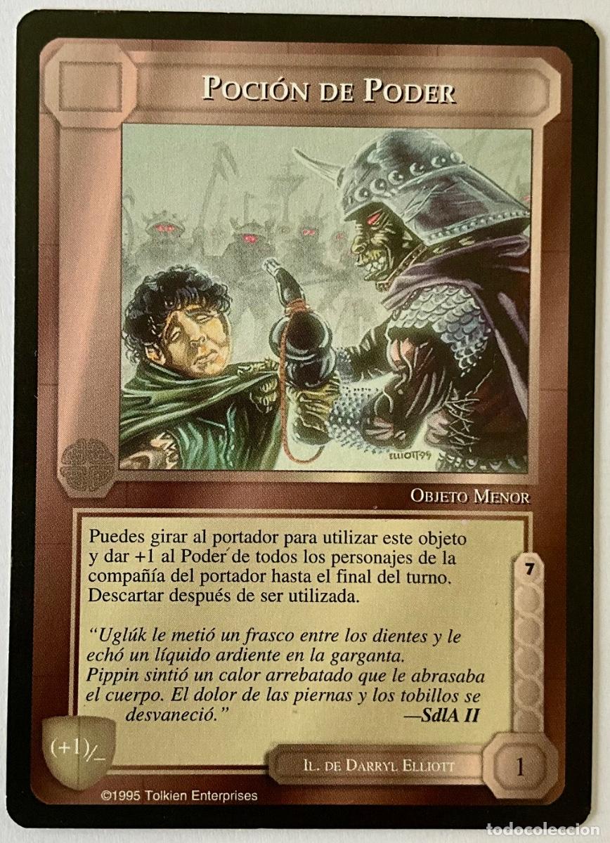 Trading cards: El se&ntilde;or de los anillos - The Wizards Limited - Poci&oacute;n de Poder - Foto 1