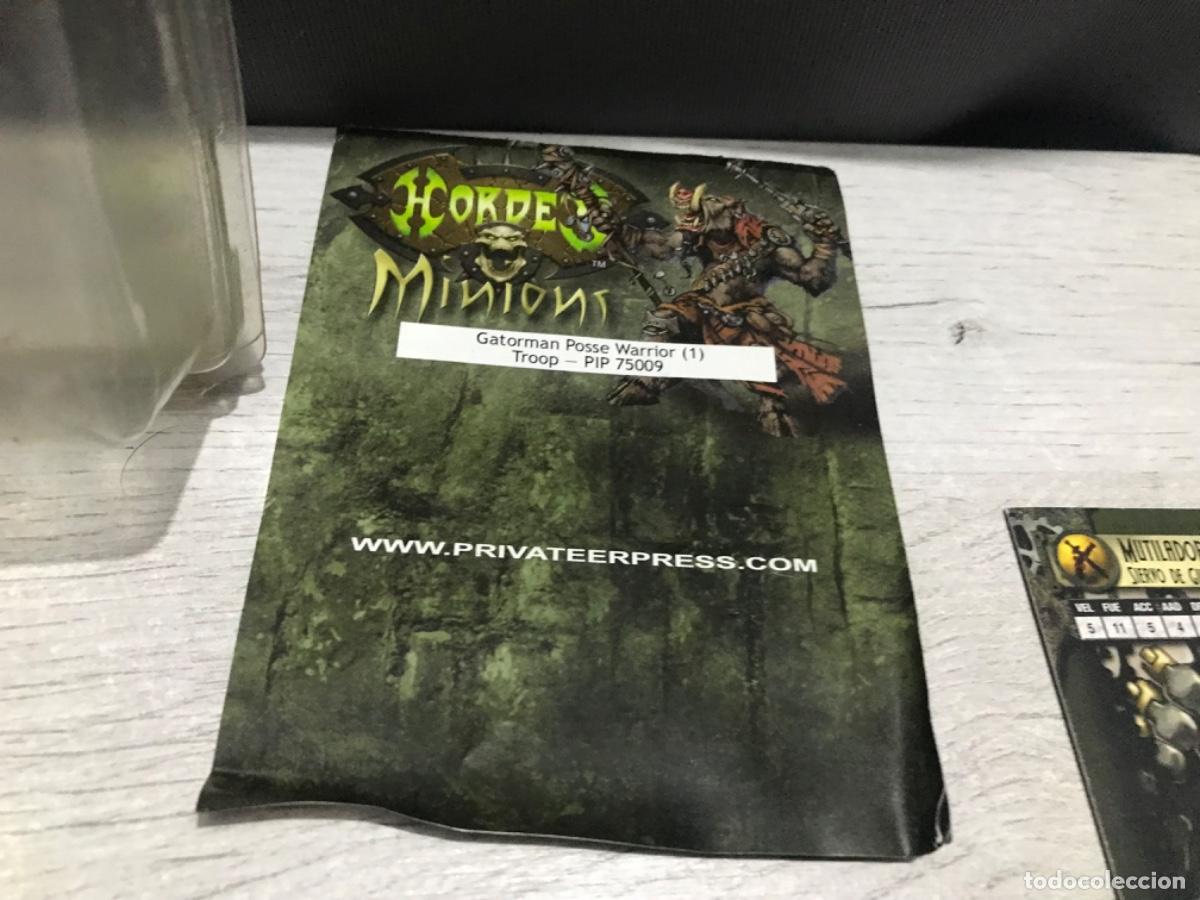Trading cards: Bl&iacute;ster Warhammer Hordes minions - Foto 3