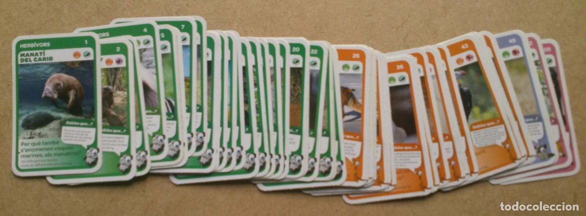 Trading cards: LOTE DE 52 CARTAS SUPER ANIMALS 2 - Foto 1