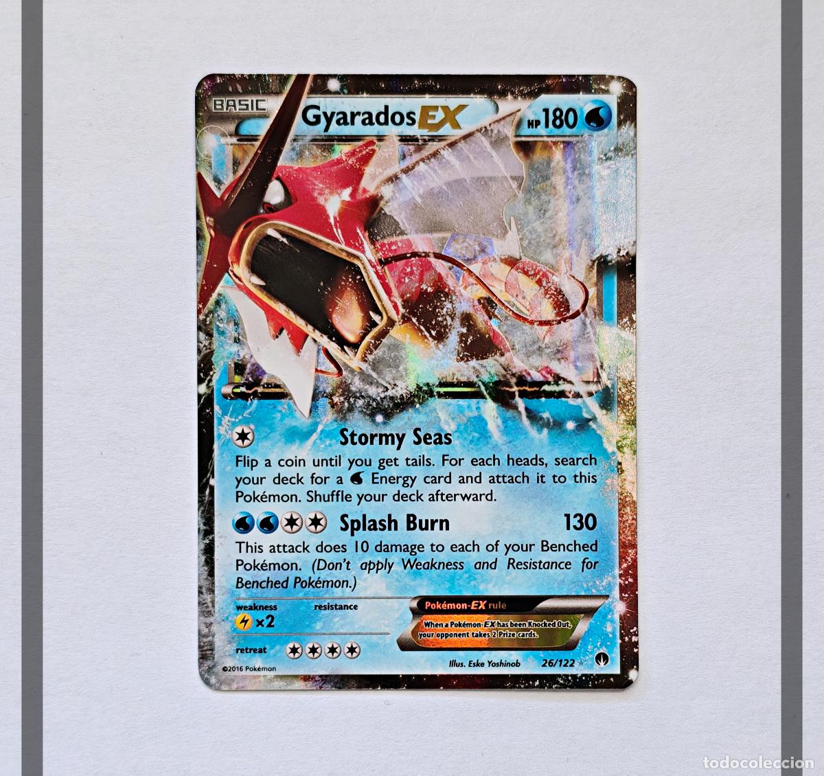 gyarados ex 26/122 bkp pokemon eng-nm - Buy Antique trading cards on  todocoleccion