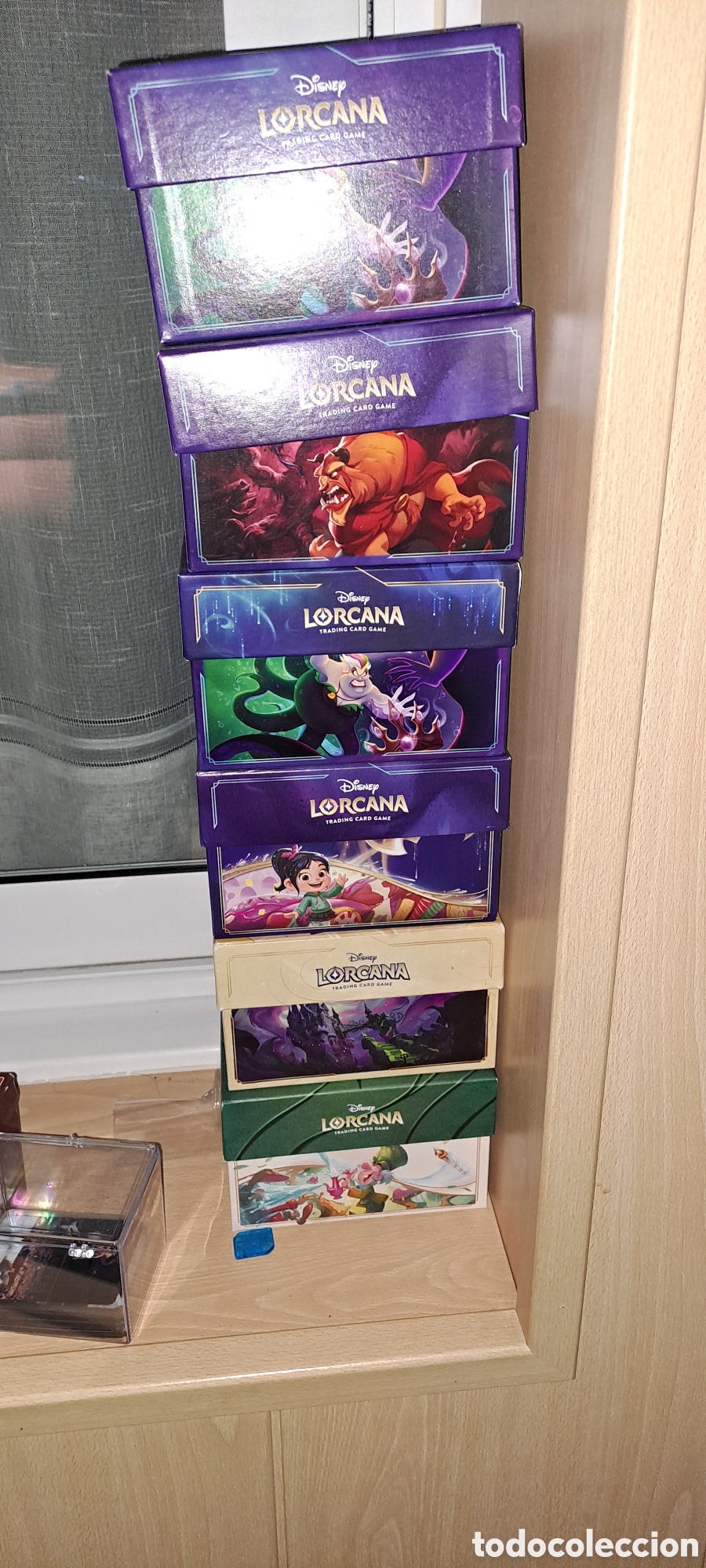 Trading cards: 6 cajas vac&iacute;as Lorcana - Foto 1