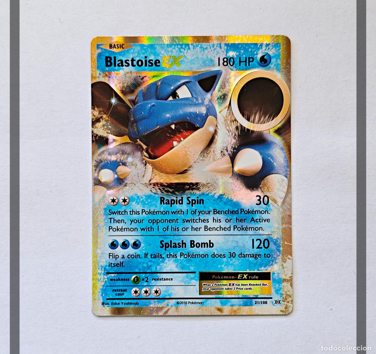 Trading cards: Blastoise Ex 21/108 EVO Pokemon ENG-NM - Foto 1