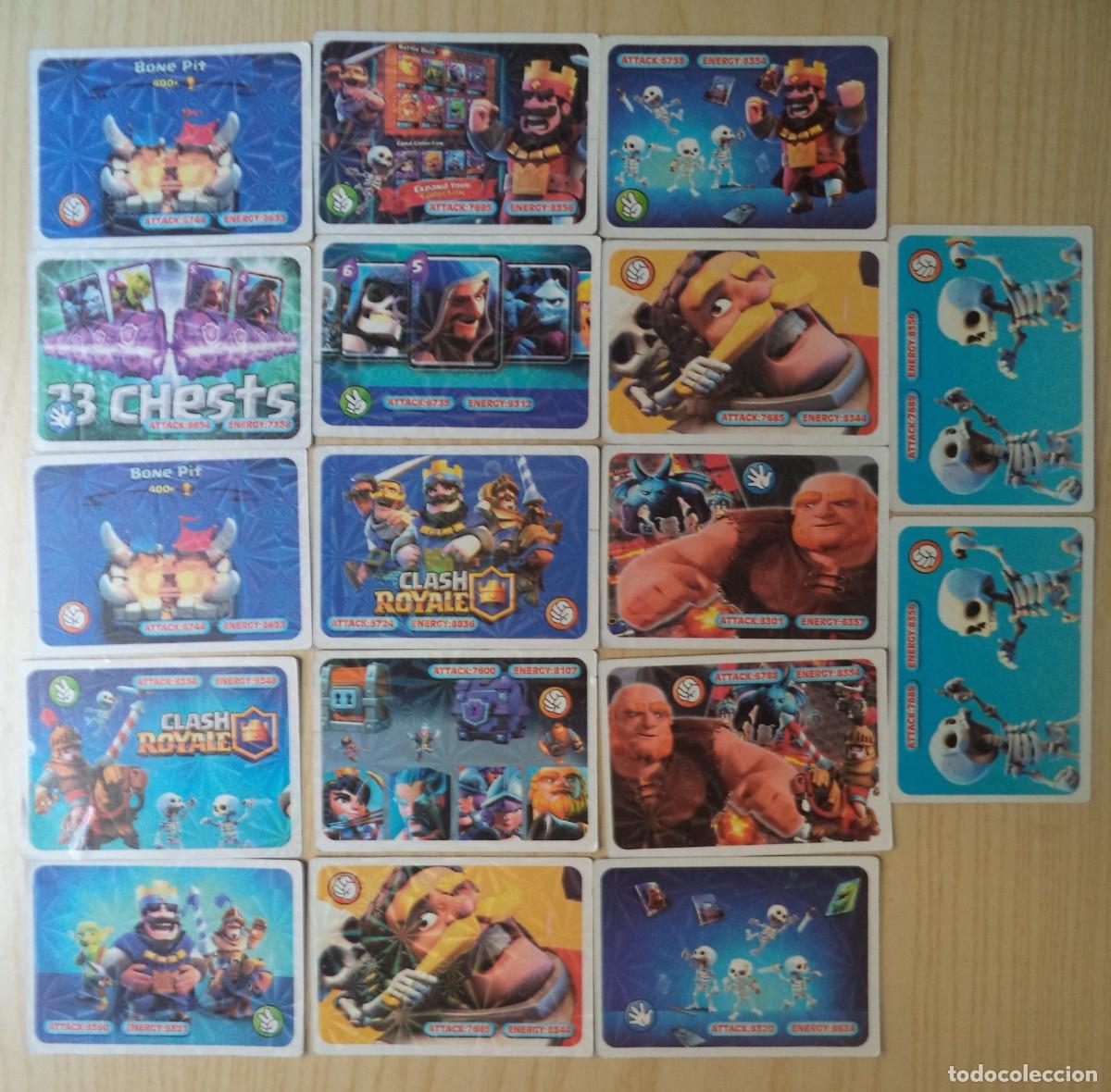 Trading cards: LOTE DE 17 CARTAS CLASH ROYALE - Foto 1
