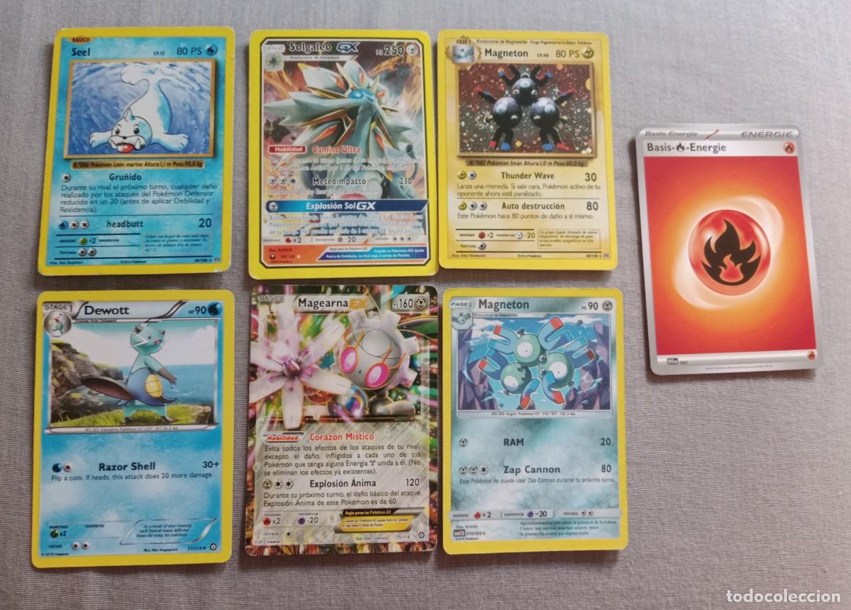 Trading cards: Lote cartas Pok&eacute;mon 7 cromos - Foto 1