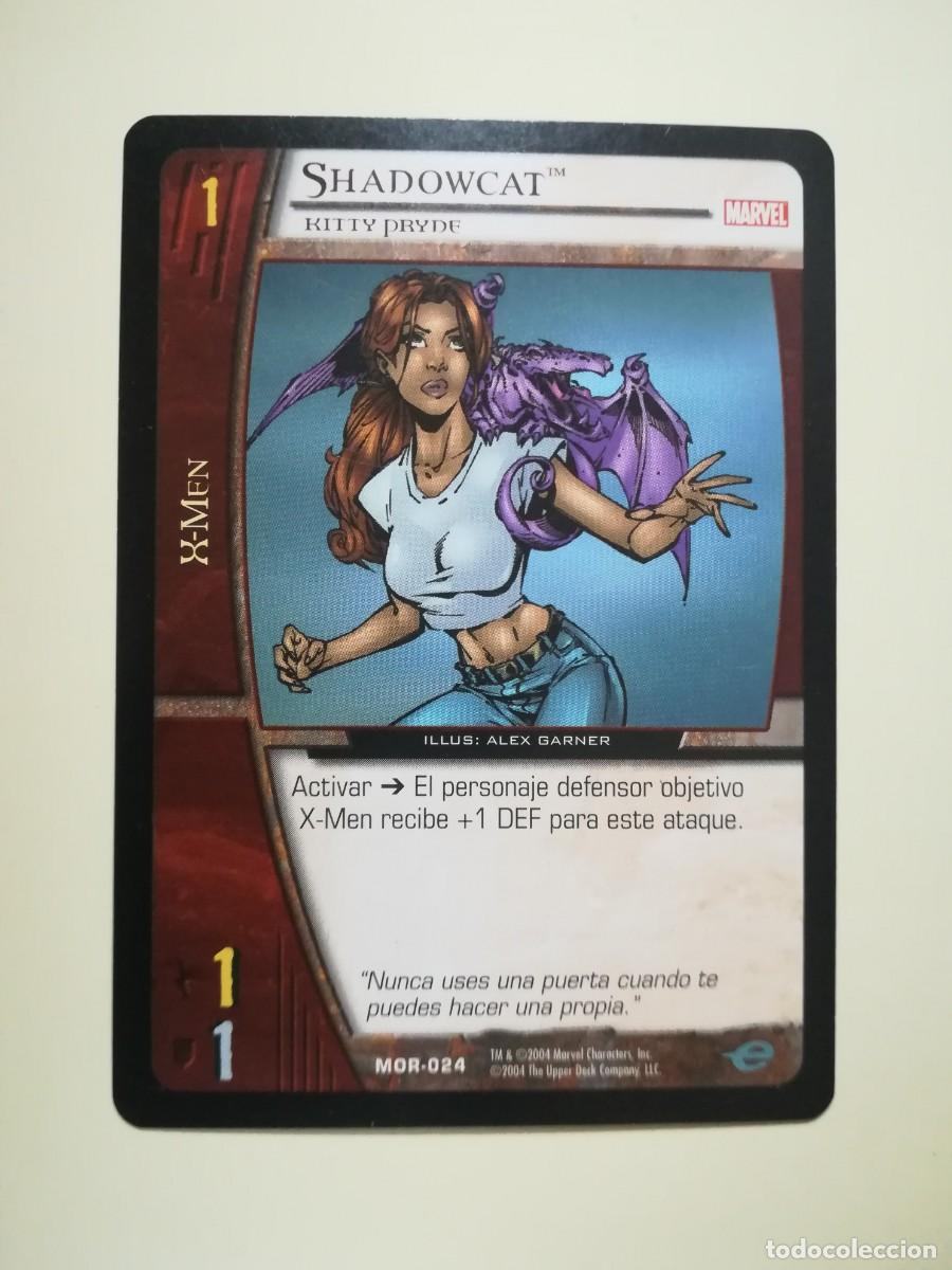 Trading cards: VS System MOR N&ordm; 024. X-Men Shadowcat. Kitty Pride. Marvel Origenes. - Foto 1