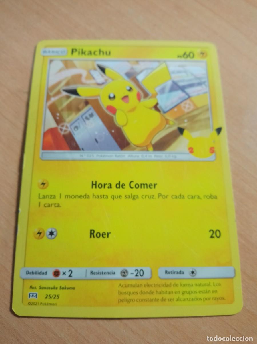 Cartas Colecion&aacute;veis: POKEMON PIKACHU MCDONALD'S BASICA0 CASTELLANO