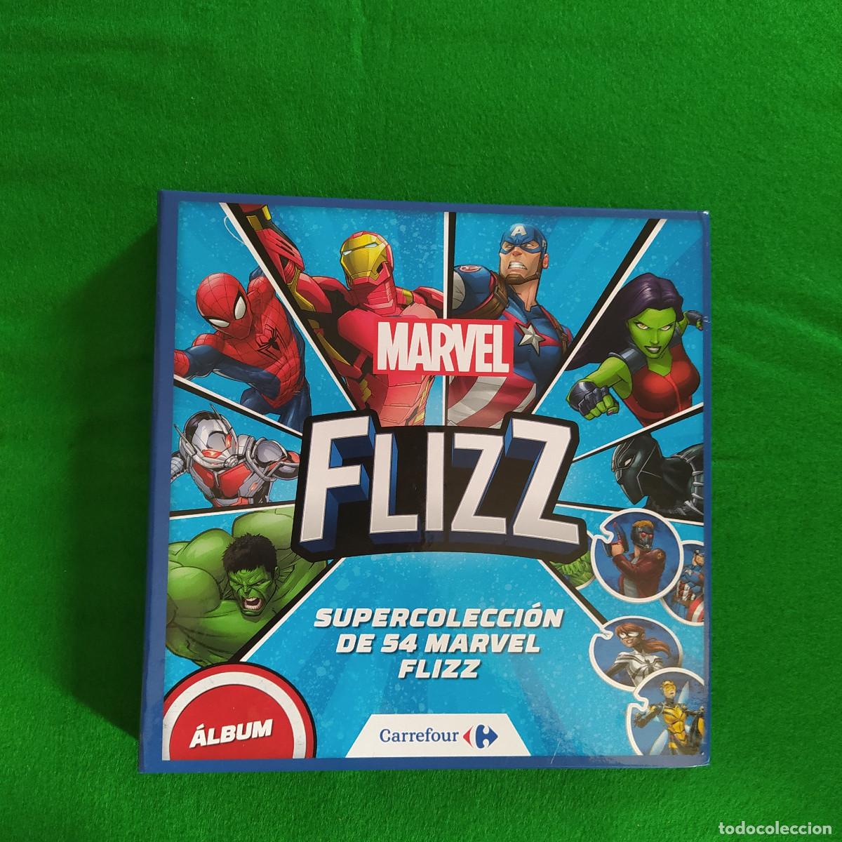 Trading cards: FLIZZ MARVEL ALBUM . - Foto 1