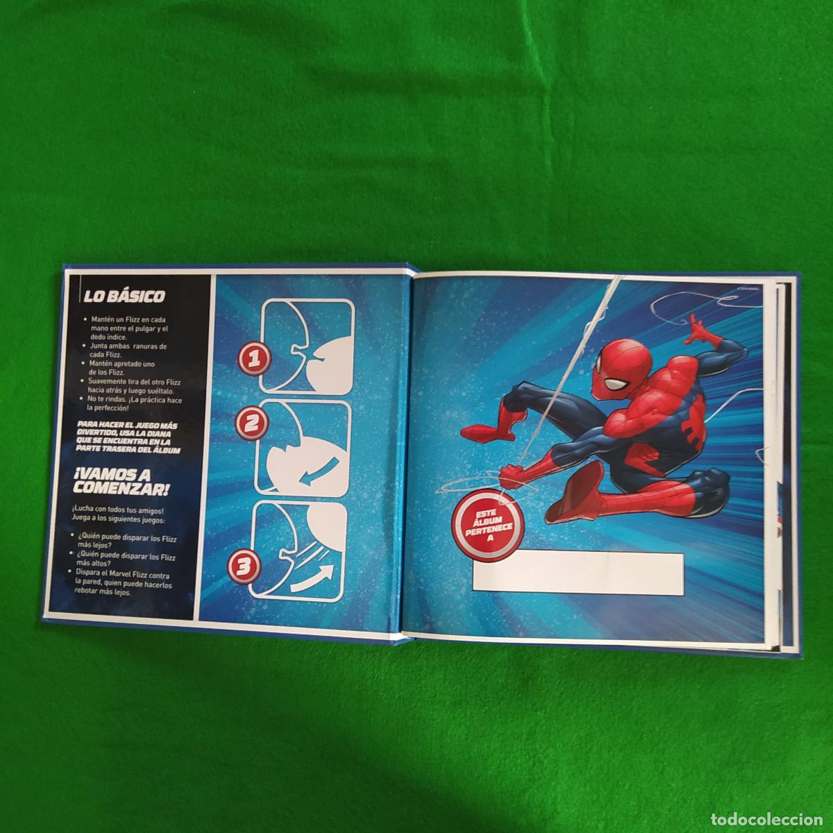 Trading cards: FLIZZ MARVEL ALBUM . - Foto 2
